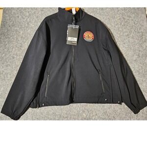 Blauer Mens Dark Navy Texas Fire Chiefs Association Track Jacket Full Zip 2XL